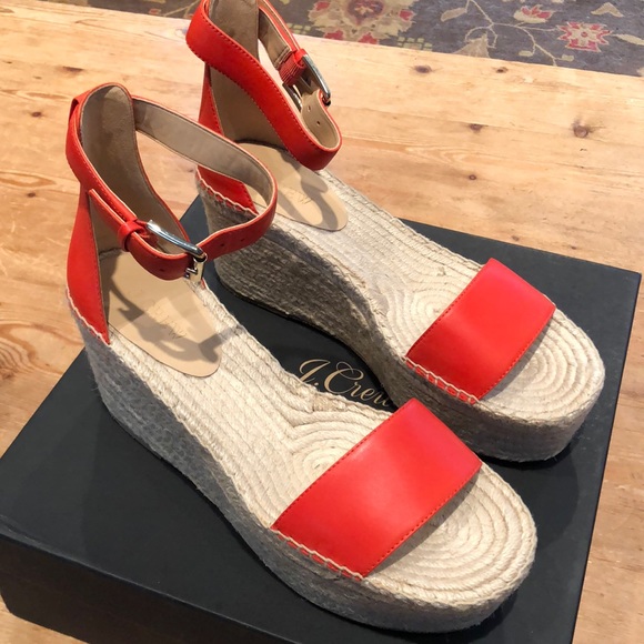 j crew platform espadrille
